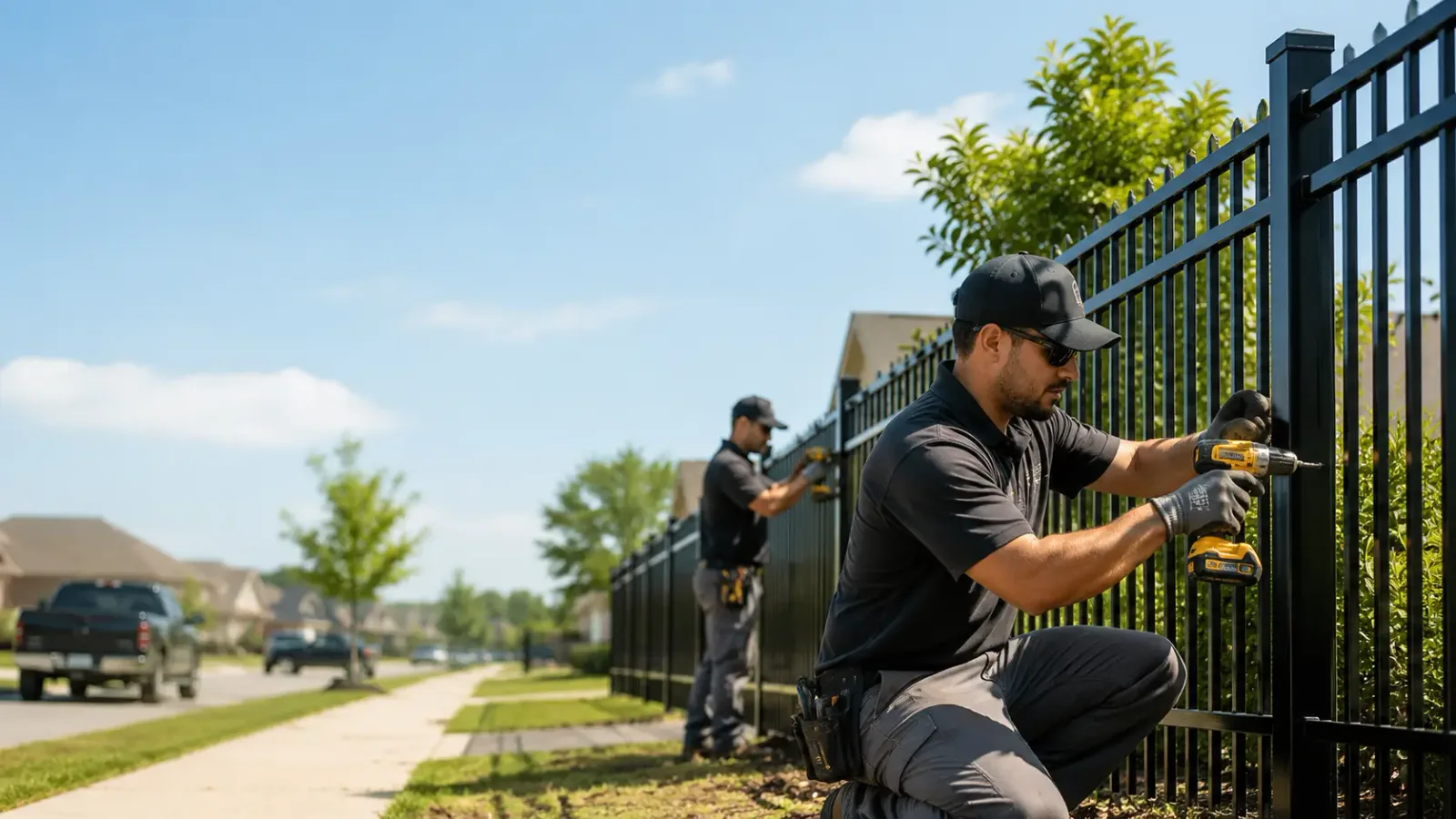 Metal Fence Installation in Stockwell, IN
